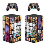 Grand Theft Auto V Skin Sticker Decal for Xbox Series X