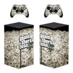 Grand Theft Auto V Skin Sticker For Xbox Series X And Two Controllers