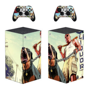 Grand Theft Auto V Xbox Series X Skin Cover Sticker Decal