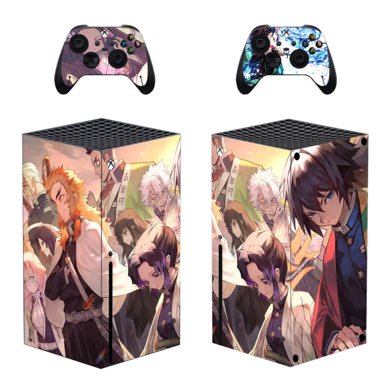 Demon Slayer Skin Sticker Decal for Xbox Series X