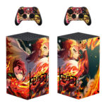 Demon Slayer Skin Sticker Decal Cover for Xbox Series X Design 1