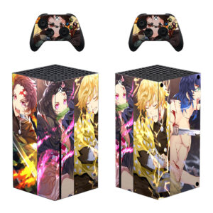 Demon Slayer Xbox Series X Skin Sticker Decal Design 1