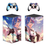 Re Zero Starting Life in Another World Xbox Series X Skin Sticker Decal