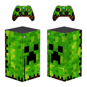 Minecraft Skin Sticker For Xbox Series X And Controllers