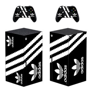 Adidas Skin Sticker Decal Cover for Xbox Series X