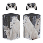 Wolf Skin Sticker For Xbox Series X And Controllers