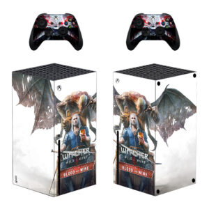 The Witcher 3 Wild Hunt Skin Sticker Decal for Xbox Series X