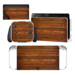 Rustic Wood Skin Sticker For Nintendo Switch OLED