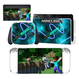 Minecraft Nintendo Switch OLED Skin Sticker Decal