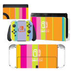 Colorful Nintendo Switch OLED Skin Sticker Decal