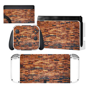 Brick Wall Texture Switch OLED Skin Sticker Decal