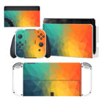 Gradient Background Skin Sticker For Nintendo Switch OLED