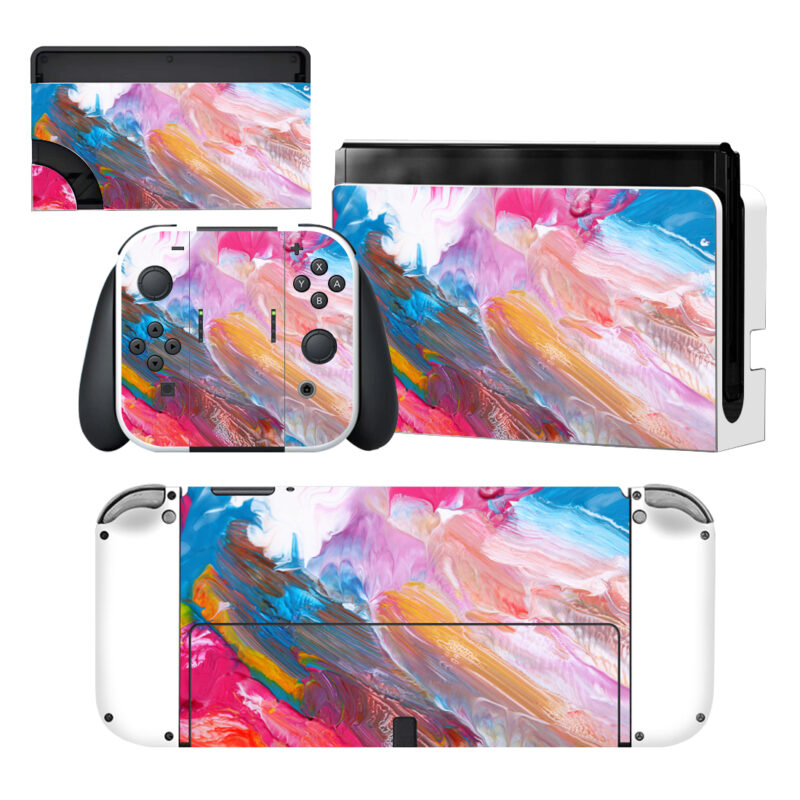 Painting Nintendo Switch OLED Skin Sticker Decal