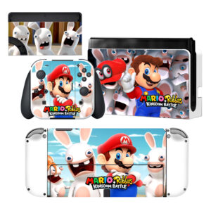 Super Mario Rabbids Skin Sticker For Nintendo Switch OLED