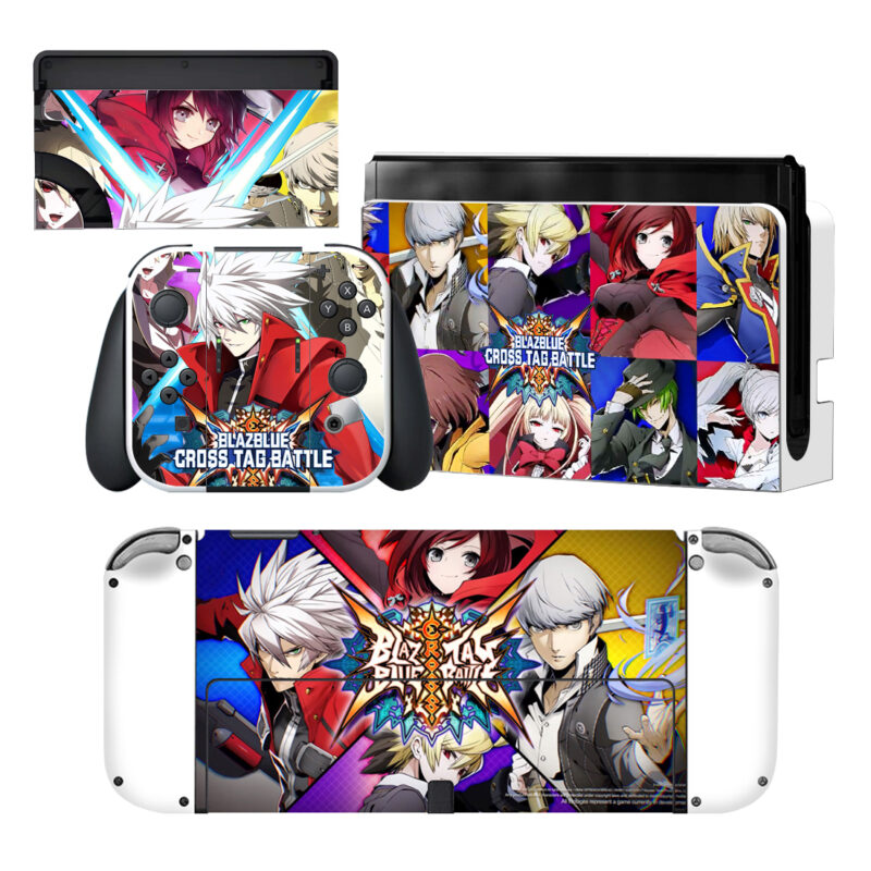 Blazblue Cross Tag Battle Nintendo Switch OLED Skin Sticker Decal