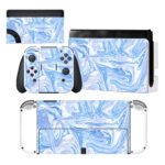 Marble Texture Paint Skin Sticker For Nintendo Switch OLED