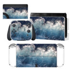 Ocean Waves Nintendo Switch OLED Skin Sticker Decal