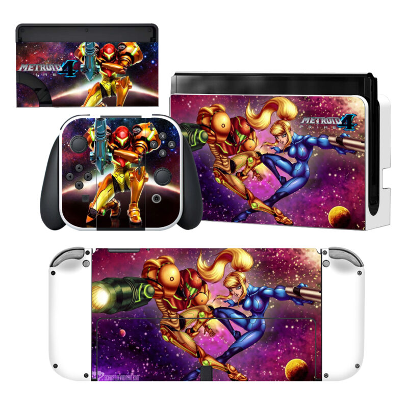 Samus Aran Nintendo Switch OLED Skin Sticker Decal