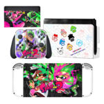 Splatoon II Nintendo Switch OLED Skin Sticker Decal Design 1