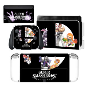 Super Smash Bros Nintendo Switch OLED Skin Sticker Decal