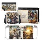 Octopath Traveler Nintendo Switch OLED Skin Sticker Decal