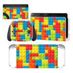 Lego Bricks Nintendo Switch OLED Skin Sticker Decal