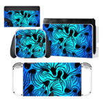 Blue Octopus Nintendo Switch OLED Skin Sticker Decal