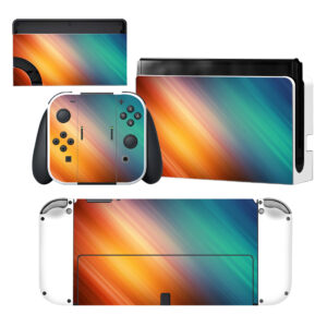 Color Gradient Nintendo Switch OLED Skin Sticker Decal