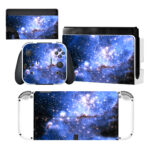 Milky Way Galaxy Nintendo Switch OLED Skin Sticker Decal