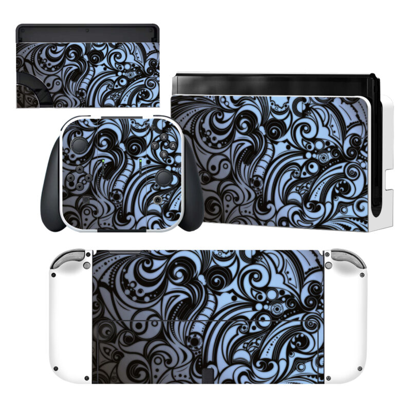 Cool Tribal Nintendo Switch OLED Skin Sticker Decal