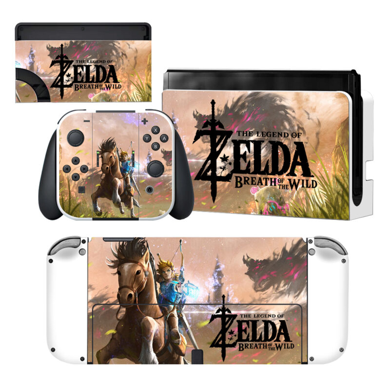 The Legend Of Zelda Nintendo Switch OLED Skin Sticker Decal