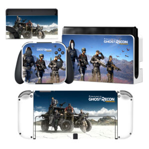 Ghost Recon Skin Sticker For Nintendo Switch OLED Design 2