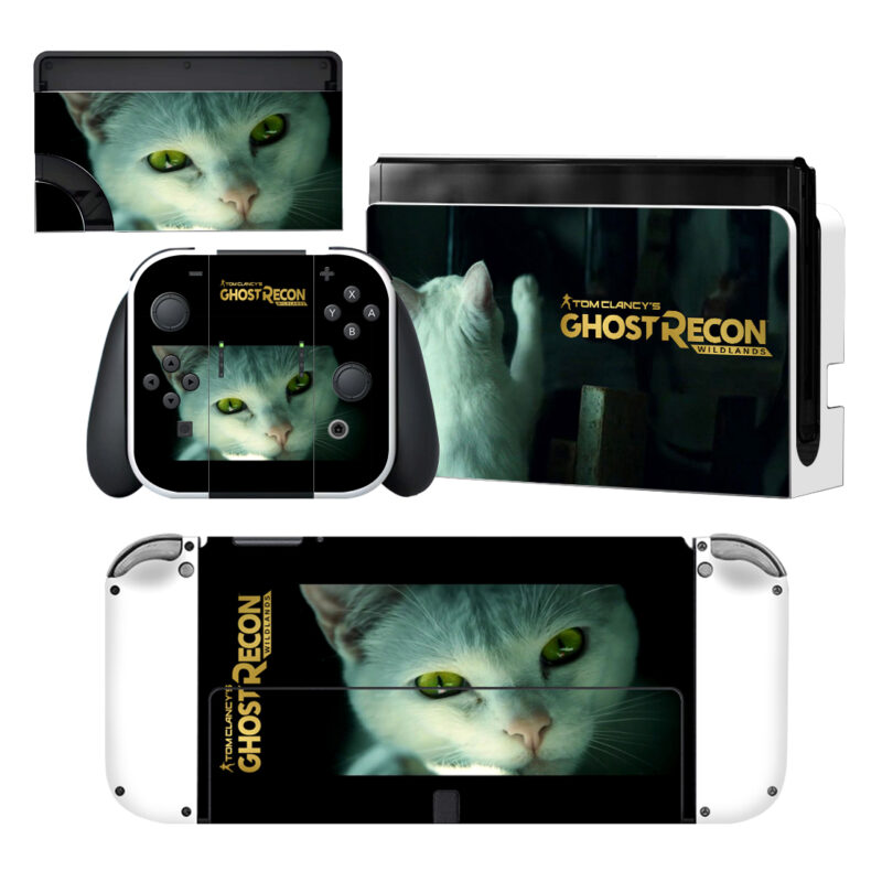 Ghost Recon Nintendo Switch OLED Skin Sticker Decal Design 2