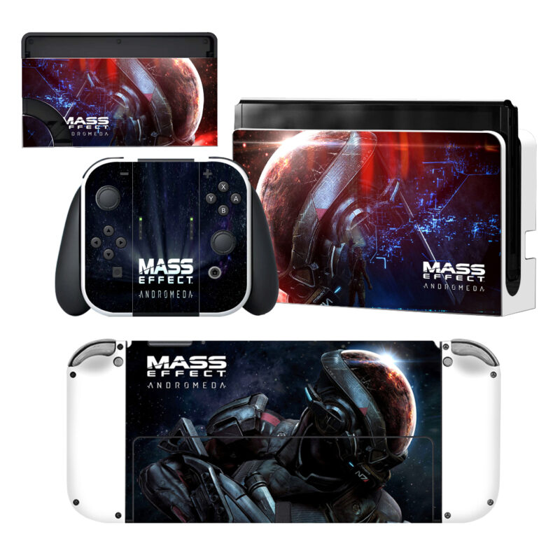 Mass Effect Andromeda Skin Sticker For Nintendo Switch OLED