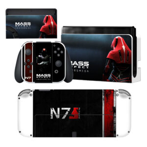 Mass Effect Andromeda Nintendo Switch OLED Skin Sticker Decal Design 1