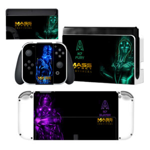 Mass Effect Andromeda Skin Sticker For Nintendo Switch OLED Design 2