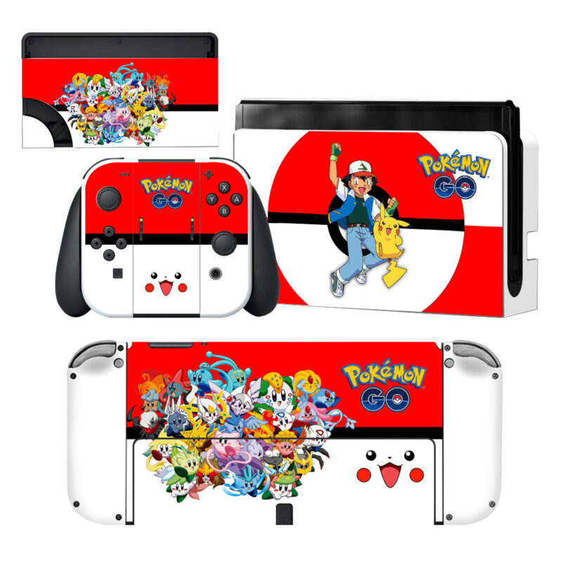 Pokemon Nintendo Switch OLED Skin Sticker Decal