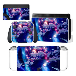 Galaxy Nintendo Switch OLED Skin Sticker Decal Design 1