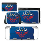 Hylian Shield Nintendo Switch OLED Skin Sticker Decal