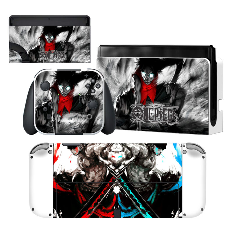 One Piece Nintendo Switch OLED Skin Sticker Decal Design 3