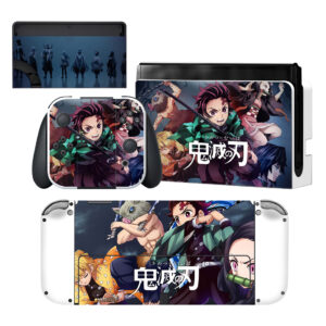 Demon Slayer Kimetsu No Yaiba Skin Sticker For Nintendo Switch OLED