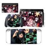 Demon Slayer Kimetsu No Yaiba Skin Sticker For Nintendo Switch OLED Design 1