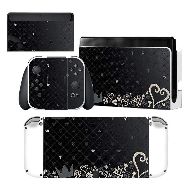 Kingdom Hearts Skin Sticker For Nintendo Switch OLED