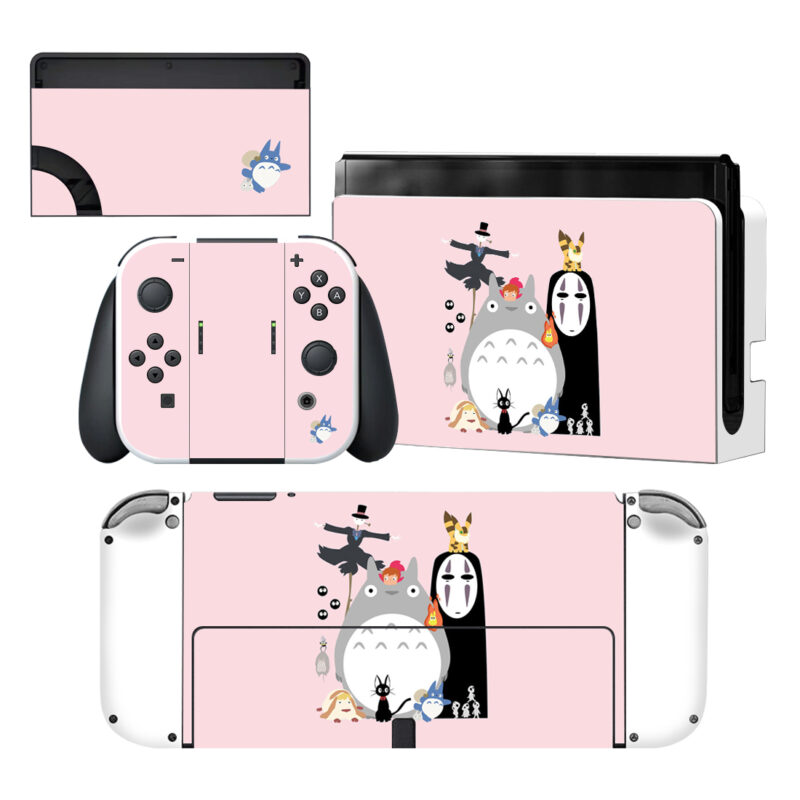 Ghibli Spirited Away Skin Sticker For Nintendo Switch OLED