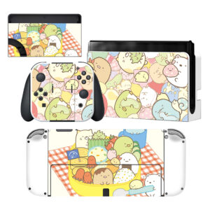 Sumikko Gurashi Nintendo Switch OLED Skin Sticker Decal Design 1