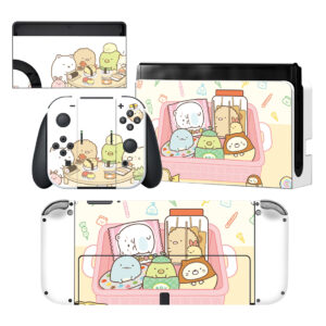 Sumikko Gurashi Nintendo Switch OLED Skin Sticker Decal Design 3