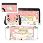 Sumikko Gurashi Skin Sticker For Nintendo Switch OLED Design 4