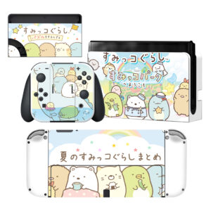 Sumikko Gurashi Skin Sticker For Nintendo Switch OLED Design 5