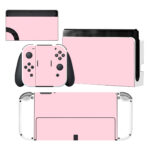 Pink Color Skin Sticker For Nintendo Switch OLED