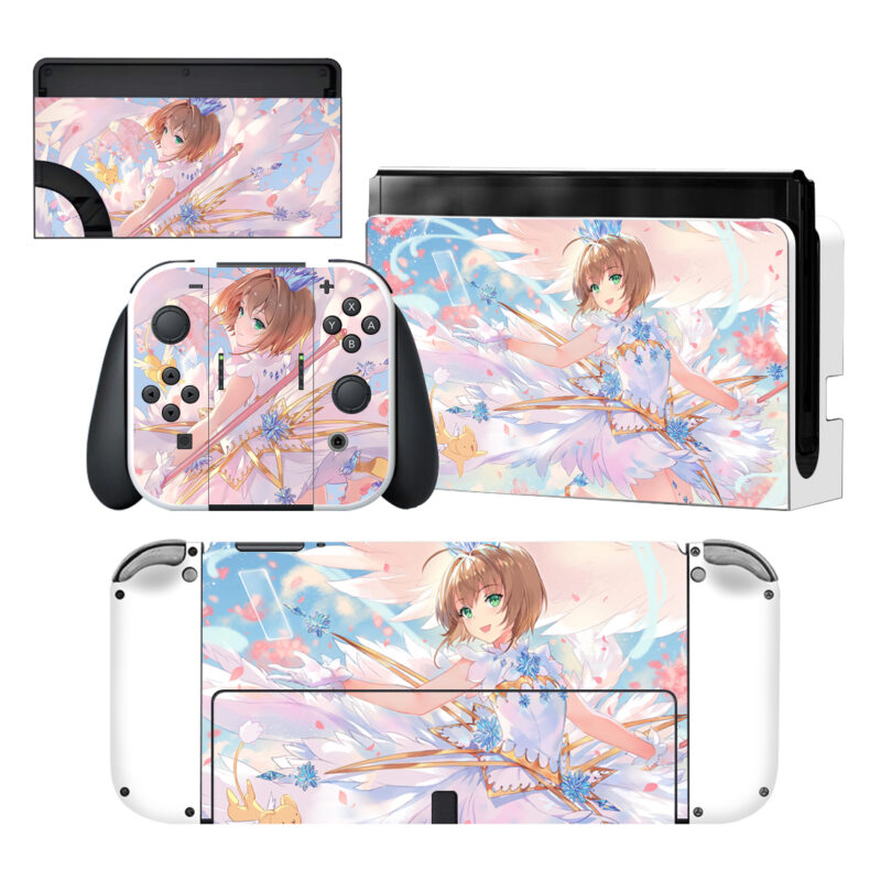 Cardcaptor Sakura Skin Sticker For Nintendo Switch OLED